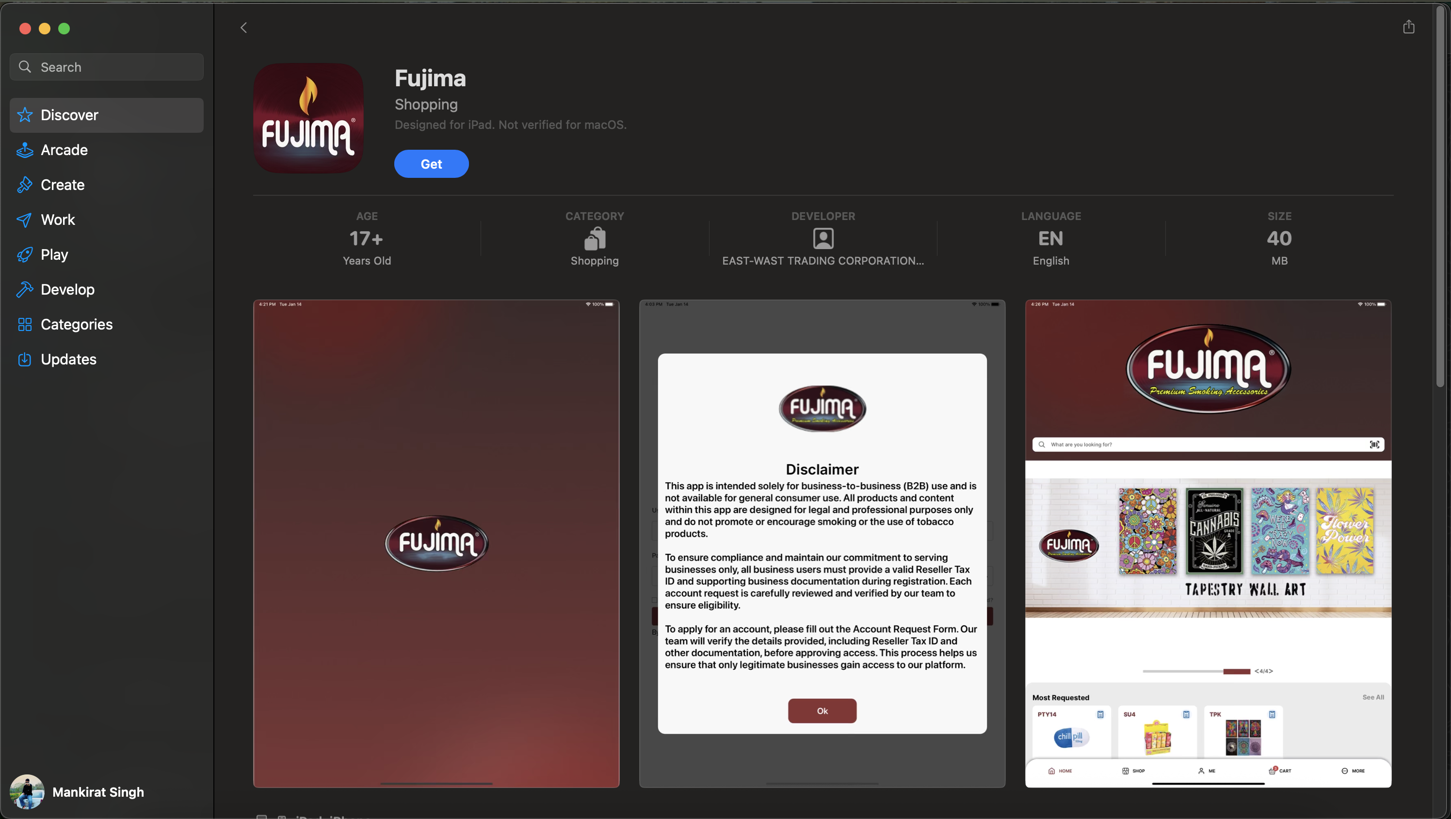 website